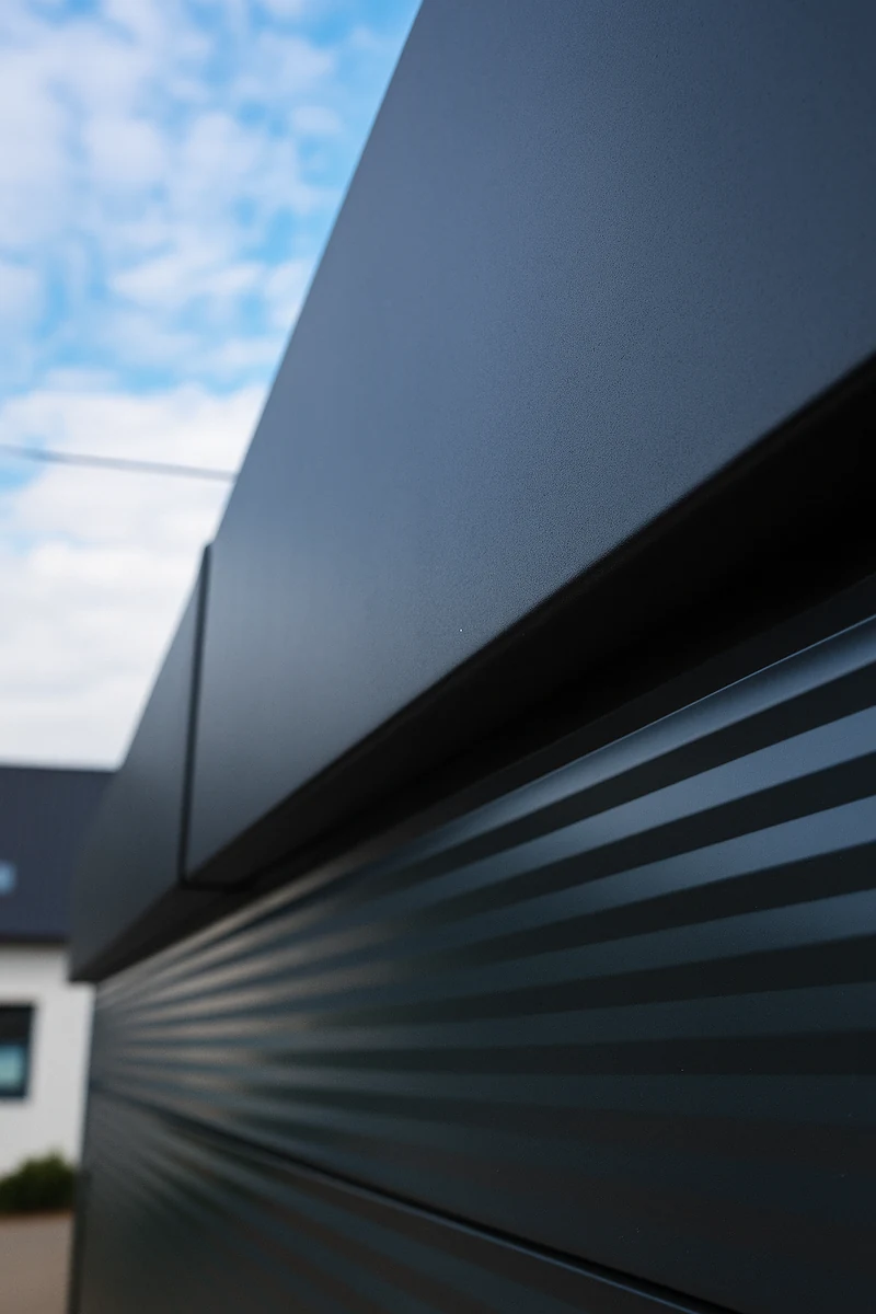 Okucia aluminiowe CNC – krawędź panelu warstwowego